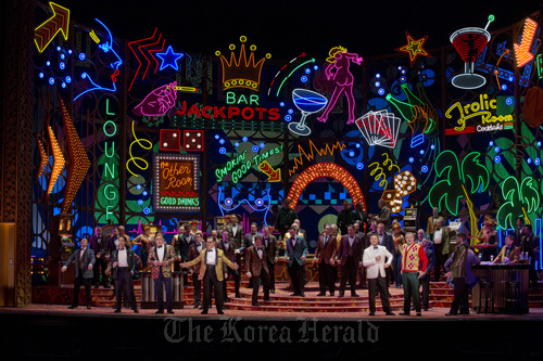 A scene from the Metropolitan Opera’s latest production of “Rigoletto.” (The Metropolitan Opera)