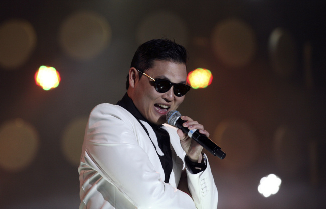 Psy. (Xinhua-Yonhap News)