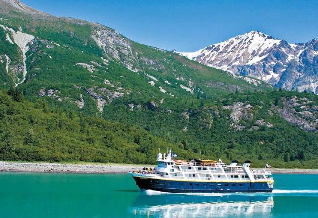 The Sea Bird sails in Glacier Bay. (ColorWorld/MCT)