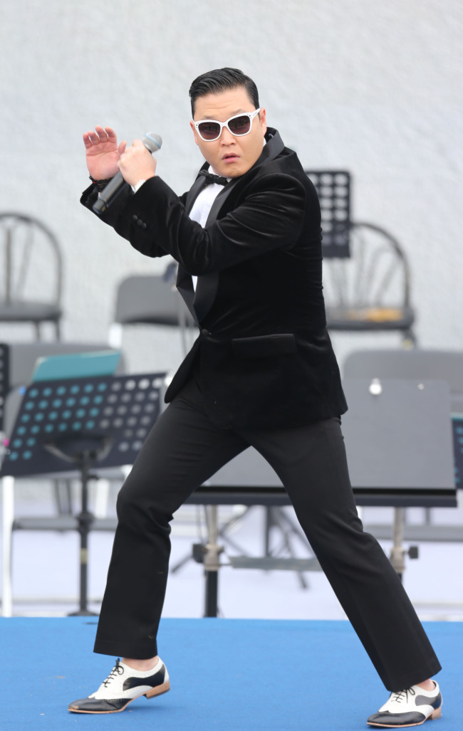 Singer Psy. (Yonhap News)