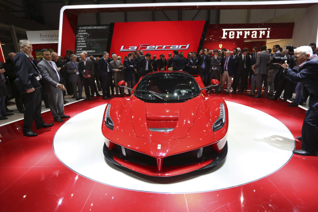 The new “LaFerrari” (Bloomberg)