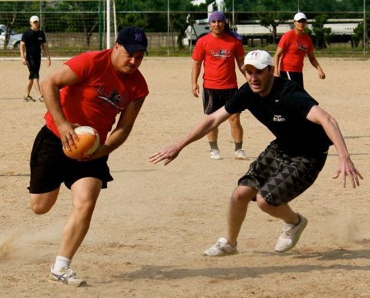 Players compete at the most recent Korea Touch Association tournament in October 2012. (KTA)