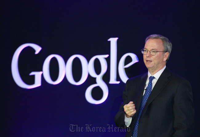 Google chairman Eric Schmidt. (Bloomberg)