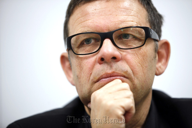 Peter Schreyer, president of Hyundai, Kia Design Center. (Bloomberg)