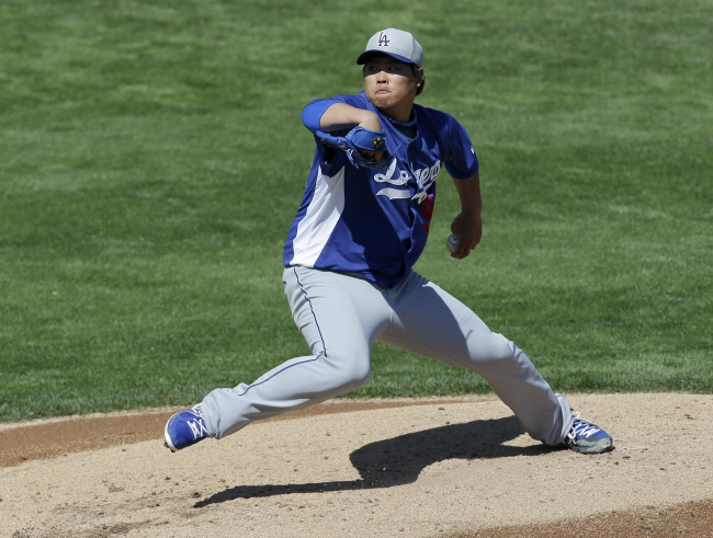 Dodgers starter Ryu Hyun-jin (Yonhap News)