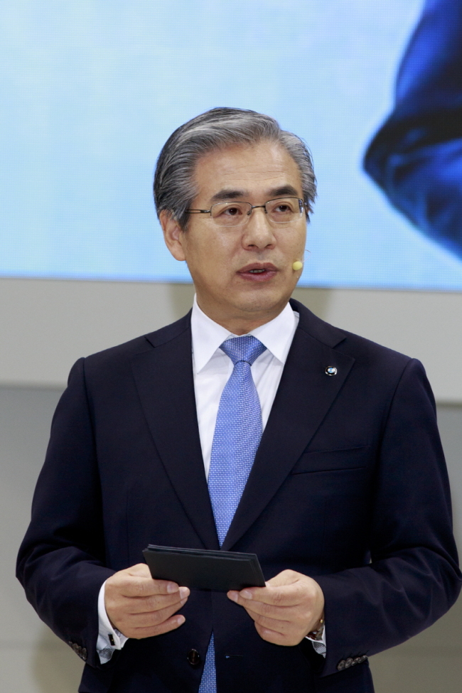 BMW Korea chief executive Kim Hyo-joon 