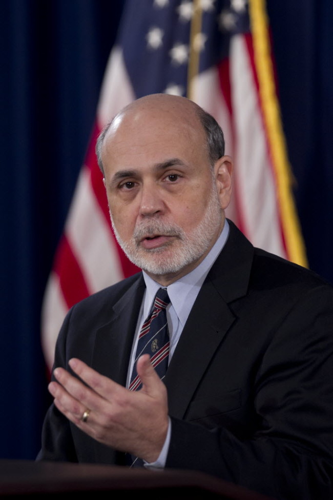 Ben Bernanke, chairman of the U.S. Federal Reserve. (Bloomberg)