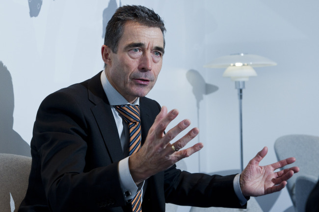 NATO Secretary General Anders Fogh Rasmussen (Yonhap News)