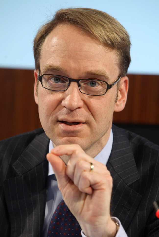 President of Deutsche Bundesbank Jens Weidmann (Bloomberg)