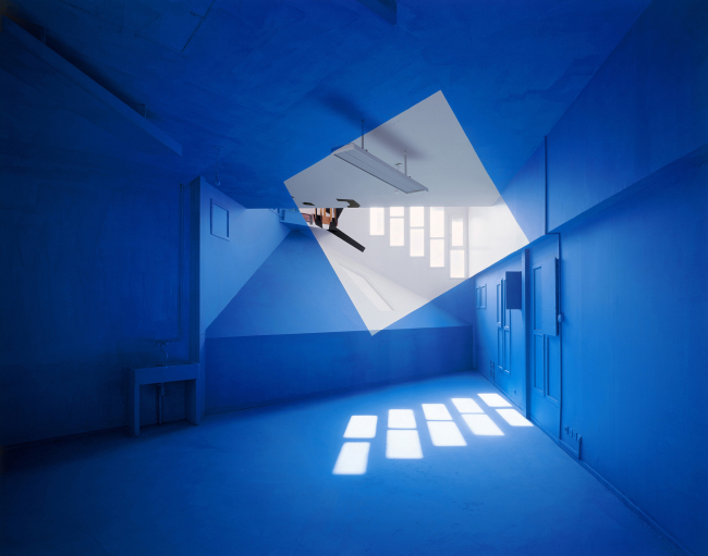 “Blanc Mesnil,” 2006. (Georges Rousse/Seoul Arts Center)