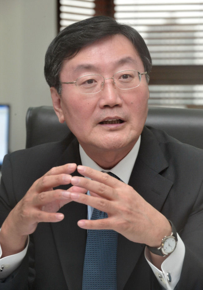 Jun Kwang-woo. (Chung Hee-cho/The Korea Herald)