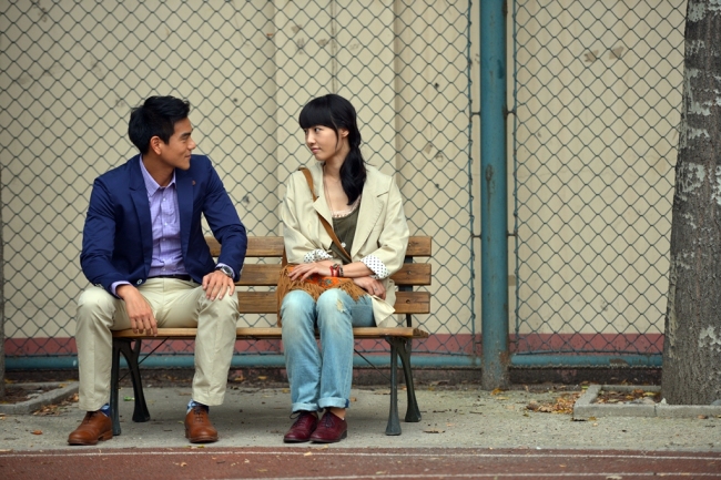 A scene from Korea-China joint production romance film 