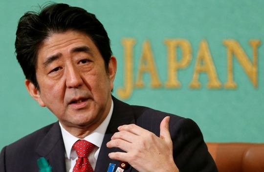 Shinzo Abe (AP-Yonhap News)