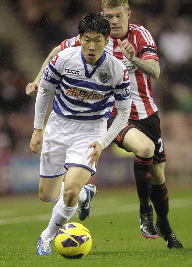 QPR`s Park Ji-sung (AFP-Yonhap News)