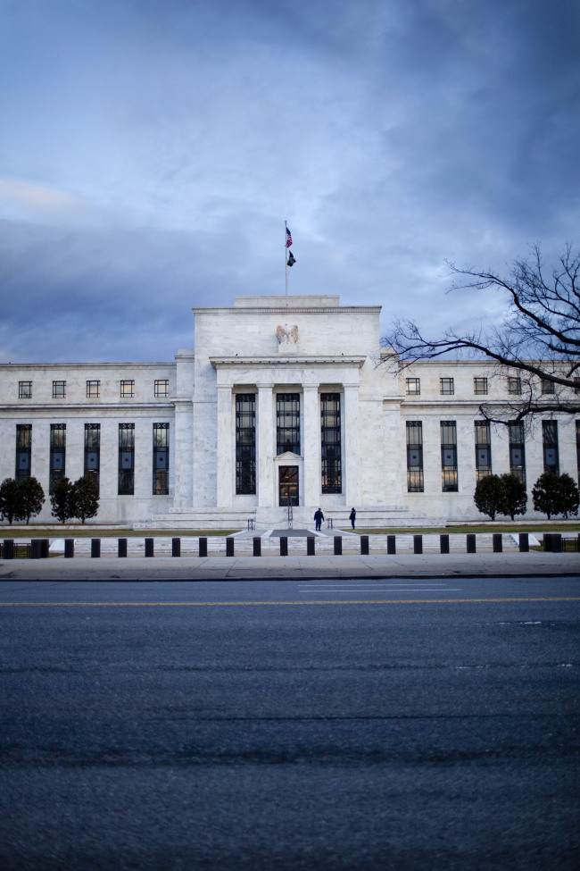 The U.S. Federal Reserve building in Washington, D.C. (Bloomberg)