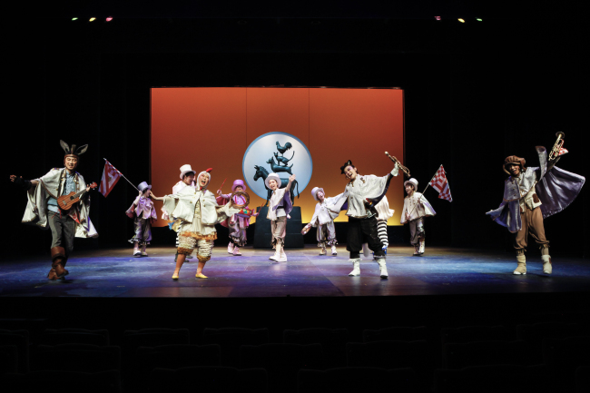 A scene from “The Bremen Town Musicians.” (YooYeol Company)