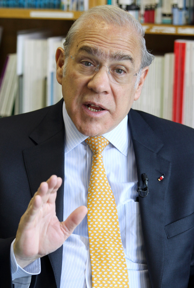 OECD Secretary-General Angel Gurria. (Bloomberg)