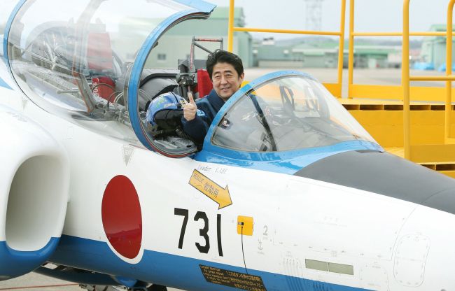 아베 신조 일본 총리 (AFP)