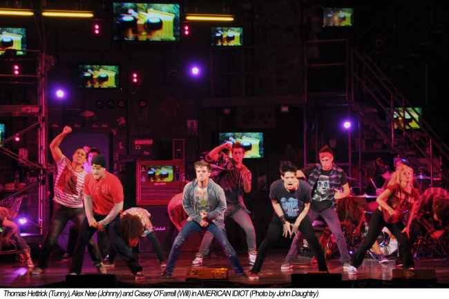 A scene from “American Idiot.” (OD Musical Company)