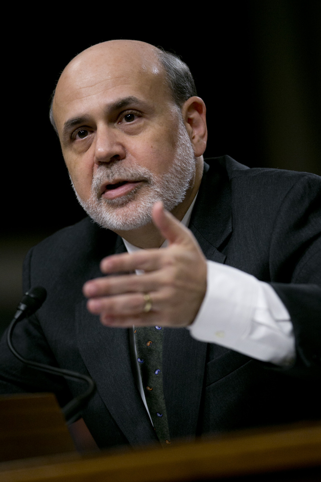 U.S. Fed chief Ben Bernanke (Bloomberg)