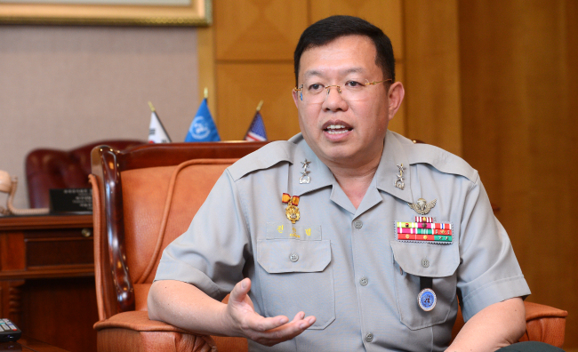 Major Gen. Chun In-bum. (Ahn Hoon/The Korea Herald)