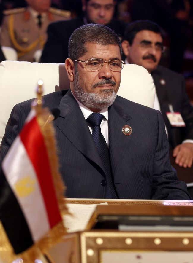 Mohammed Morsi. (Yonhap News)