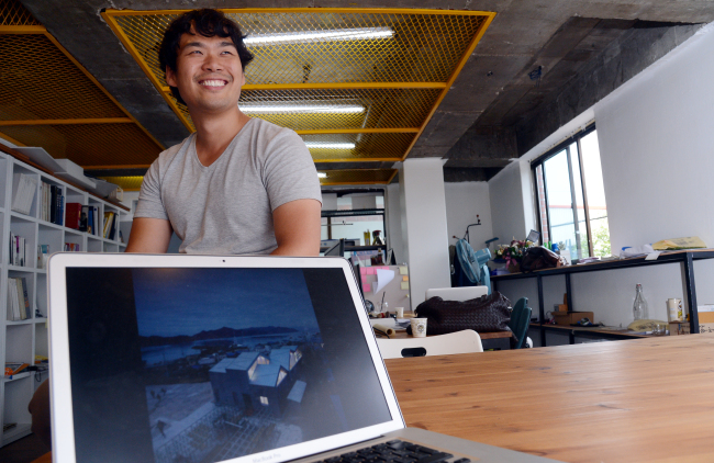 Won You-min, partner at JYA-rchitect, designed a childcare center as his way of giving back to society. (Ahn Hoon/The Korea Herald)