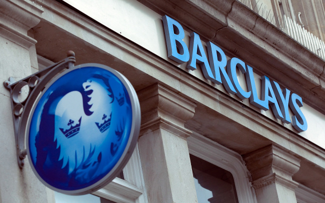 A branch of Barclays Plc in Windsor, England. (Bloomberg)