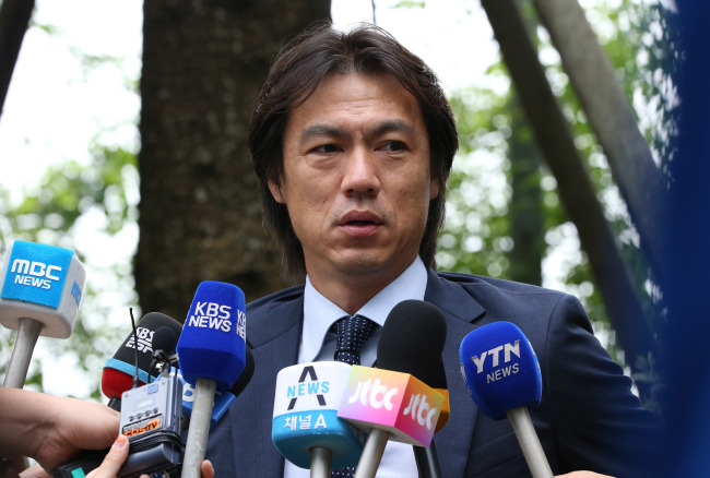 Korea head coach Hong Myung-bo (Yonhap News)