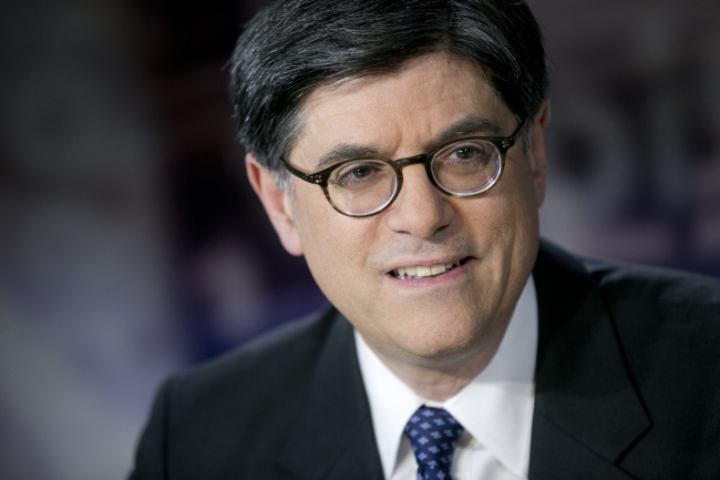 U.S. Treasury Secretary Jack Lew. (Bloomberg)