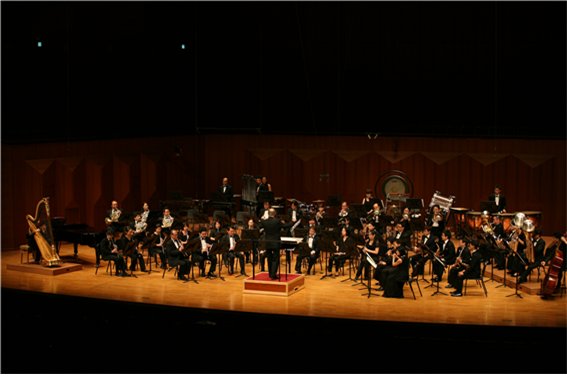 Gunpo Wind Orchestra performs during last year’s Korea International Wind Festival. (Korea International Wind Band Festival)