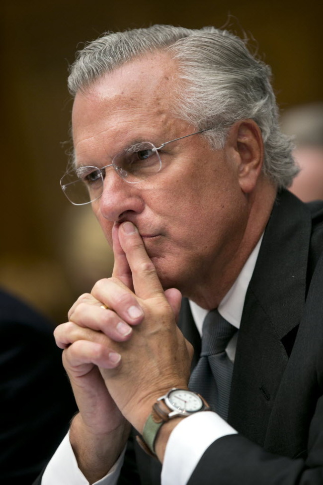 Federal Reserve Bank of Dallas president Richard Fisher. (Bloomberg)