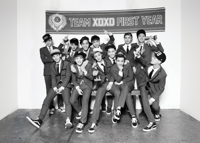 K-pop group EXO. (S.M. Entertainment)