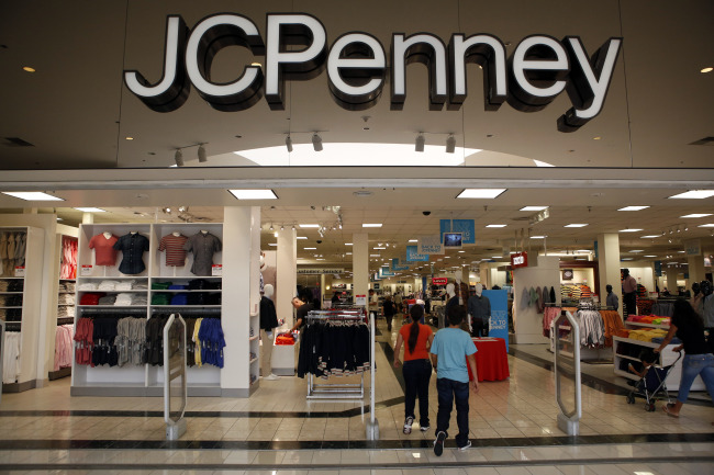 Shoppers enter a J.C. Penney Co. store in Glendale, California. (Bloomberg)