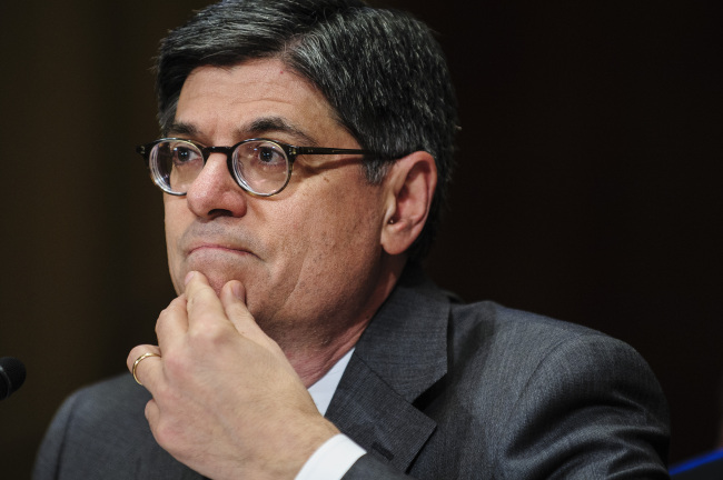 U.S. Treasury Secretary Jacob Lew. (Bloomberg)