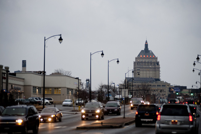 The Kodak headquarters in New York. (Bloomberg)