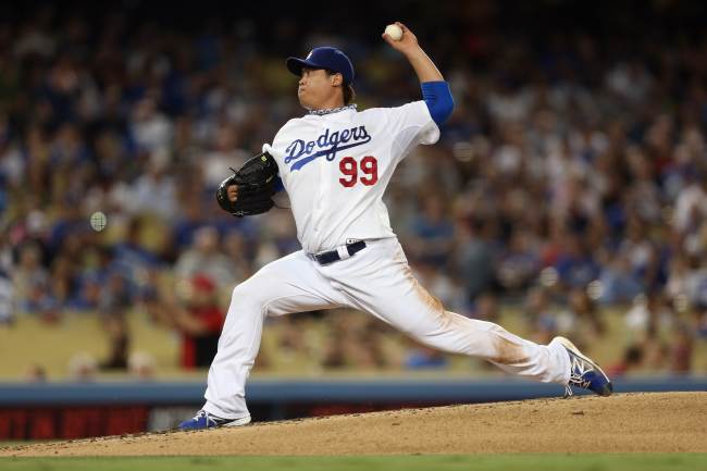 Ryu Hyun-jin leads all rookies with 13 wins and 167 innings pitched. (AFP-Yonhap News)