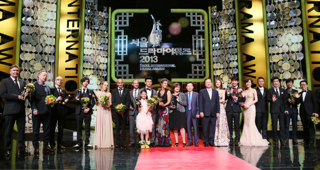 The 8th Seoul International Drama Awards ceremony held at the National Theater of Korea on Thursday (Seoul Drama Awards Organizing committee)