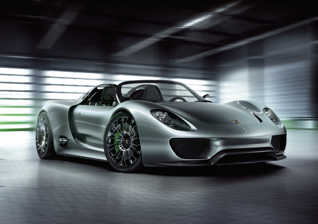 The Porsche 918 Spyder