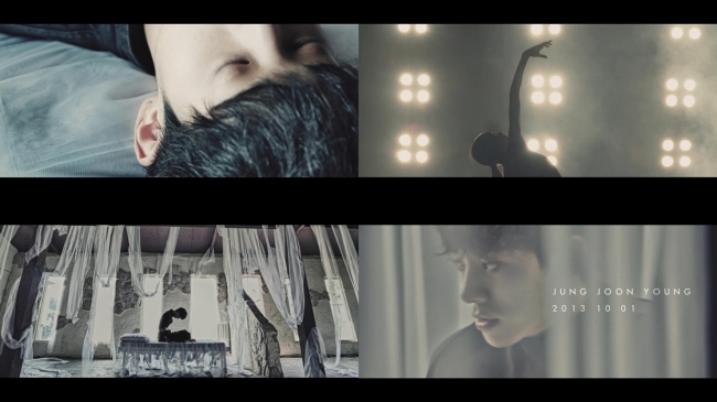 Image from a teaser video for Jung Joon-young's debut single. (CJ E&M)