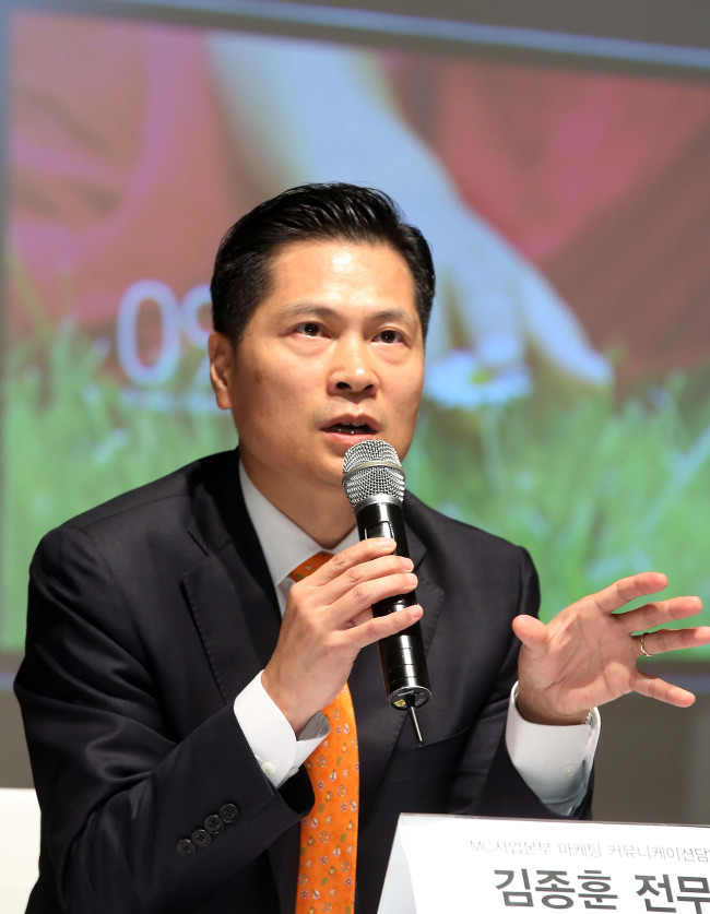 Kim Jong-hoon, executive vice president of LGE’s global marketing communications (LG Electronics)