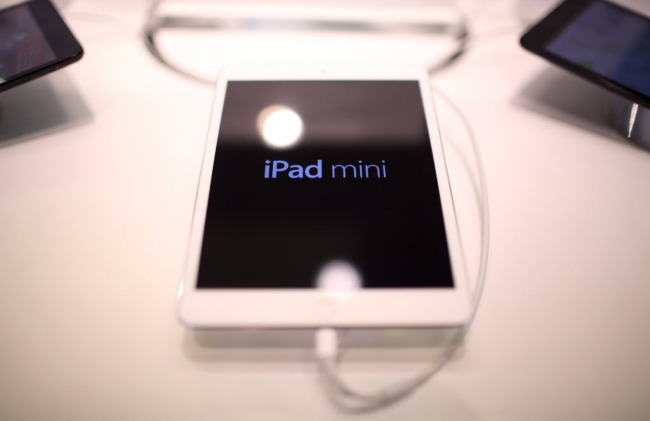 Apple Inc. iPad mini tablet. (Bloomberg)