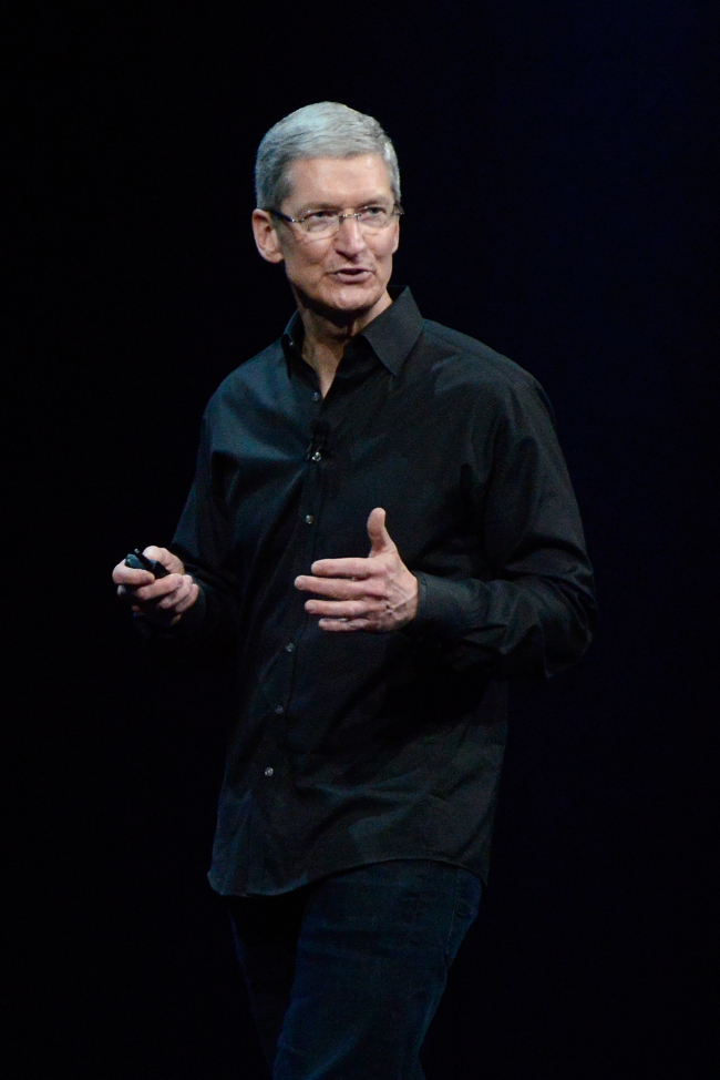 Tim Cook, CEO of Apple Inc. (Bloomberg)