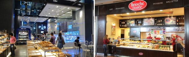 Outlets of Paris Baguette and Brioche Doree