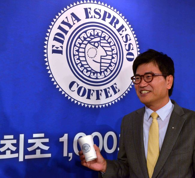 Ediya Coffee president Moon Chang-ki