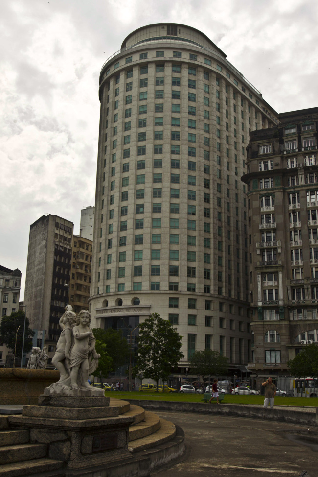 The headquarters of OGX Petroleo e Gas Participacoes SA in downtown Rio de Janeiro (Bloomberg)