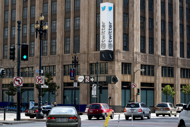 The headquarters of Twitter Inc. in San Francisco, California (Bloomberg)