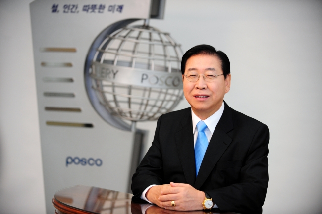 Chung Joon-yang, chairman of the nation’s largest steelmaker POSCO. (POSCO)