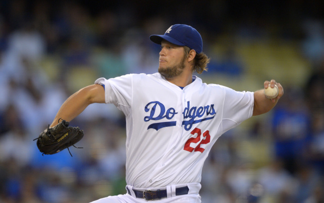 In this Aug. 27, 2013, file photo, Los Angeles Dodgers starting pitcher Clayton Kershaw throws to the plate during the first inning of a baseball game against the Chicago Cubs in Los Angeles. Kershaw won the National League Cy Young Award, Wednesday, Nov. 13, 2013. (AP)