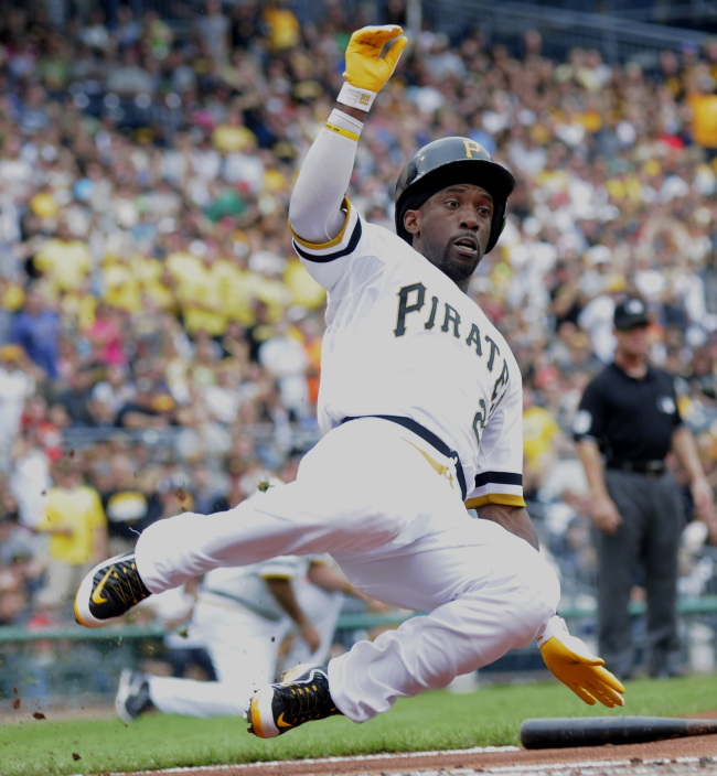 Pittsburgh Pirates center fielder Andrew McCutchen batted .317 with 21 home runs and 84 RBIs. (UPI-Yonhap News)